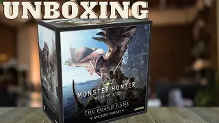 Monster Hunter World The Boardgame Unboxing