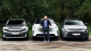 Trippeltest: Ford Explorer mot Peugeot E-3008 og Renault Scenic