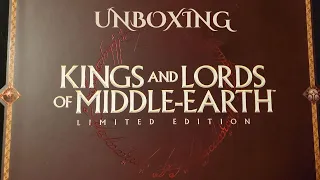 Kings and Lords of Middle Earth Limited Edition UNBOXING
