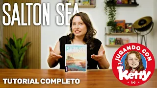 Salton Sea de Devir [Cómo se Juega / Tutorial / JcK / Juego de Mesa]