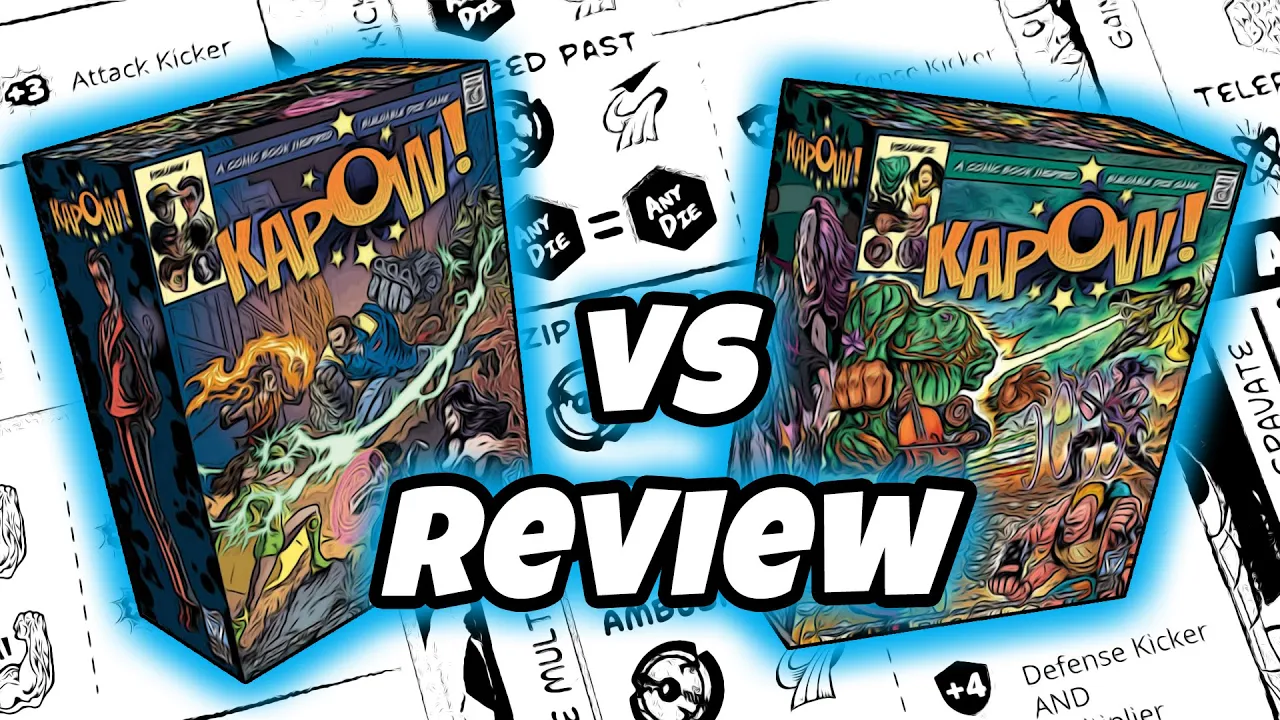 KAPOW! vol.1 vs KAPOW! vol.2 | Review and comparison