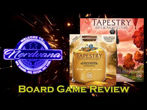 Tapestry (featuring Arts & Architecture and Fantasies & Futures Expansions) Board Game Review