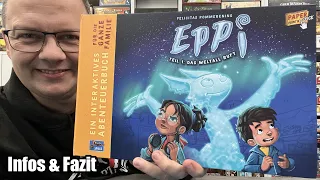 Eppi - Teil 1: Das Weltall ruft (Lookout / asmodee) - interaktives Abenteuerbuch für Kinder ab 8
