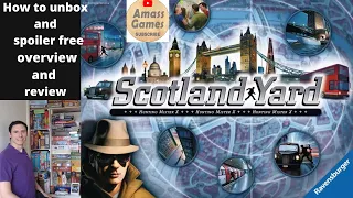 Scotland yard, different editions, overview, how to unbox and more!