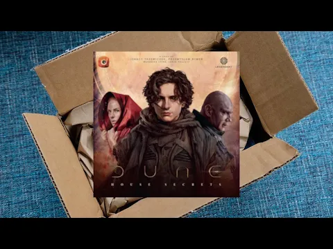 Unboxing discounted boardgame: Dune House Secrets