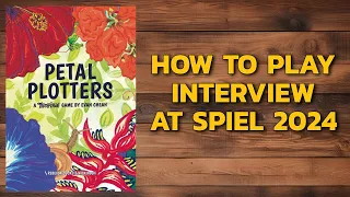 How to play interview: Petal Plotters at Spiel 2024