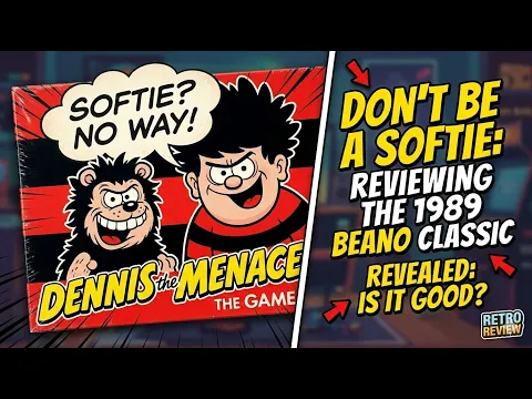 Denace The Menace 1989 Board Game Review