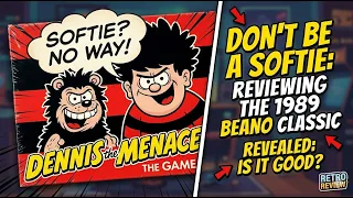 Denace The Menace 1989 Board Game Review