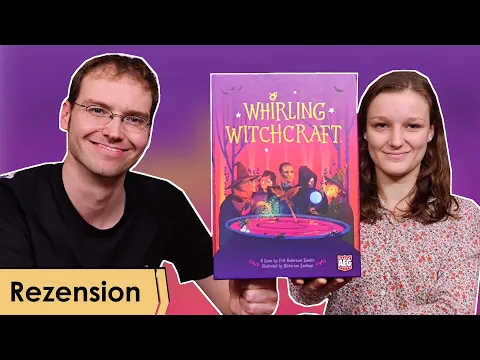 Whirling Witchcraft – Brettspiel – Review und Regelübersicht