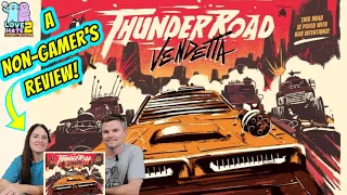 Thunder Road Vendetta - A Non-Gamer's Review! @RestorationGames Love 2 Hate #boardgames Review