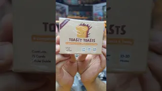 Toasty Toasts Unboxing #boardgame #cardgame #unboxing