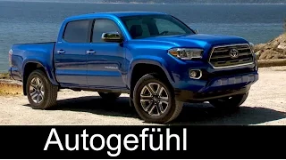 2016 Toyota Tacoma 4x4 Offroad Driving Exterior/Interior Preview Double Cab versions