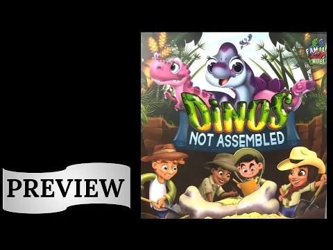 Dinos Not Assembled: Preview