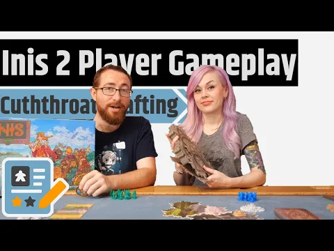 Inis Gameplay - Does 2 Player Work For My Favorite Area Control? with @Professor Meg