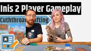 Inis Gameplay - Does 2 Player Work For My Favorite Area Control? with @Professor Meg