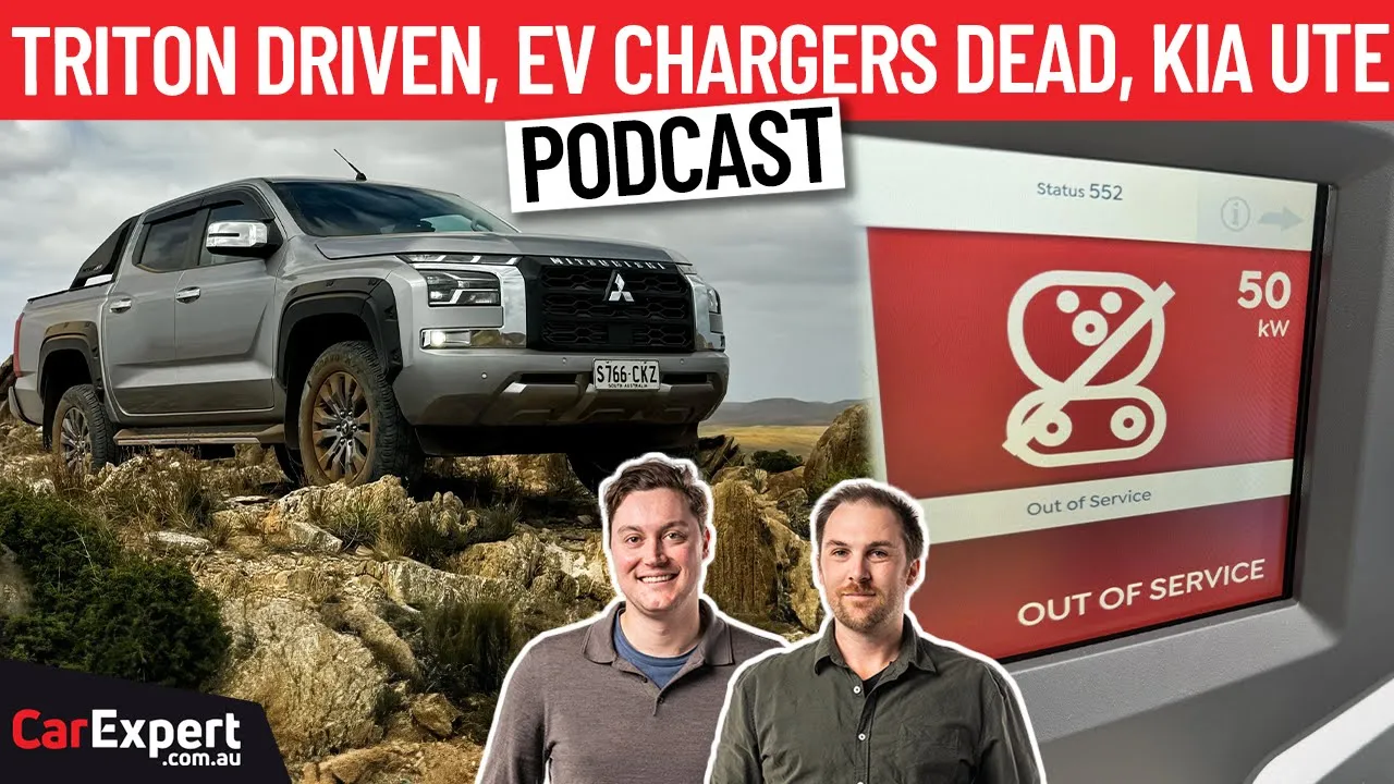 2024 Mitsubishi Triton driven, Aussie EV Chargers dead & new Kia Ute details | The CarExpert Podcast