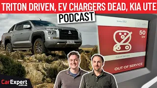 2024 Mitsubishi Triton driven, Aussie EV Chargers dead & new Kia Ute details | The CarExpert Podcast