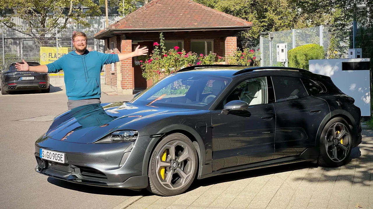 Collecting A Porsche Taycan Cross Turismo At The Factory For Euro Adventures!