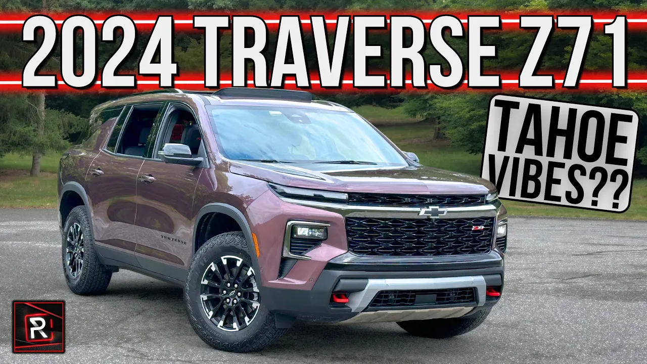 The 2024 Chevrolet Traverse Z71 Is A Spacious & Capable 3-Row Family SUV With Truck Vibes