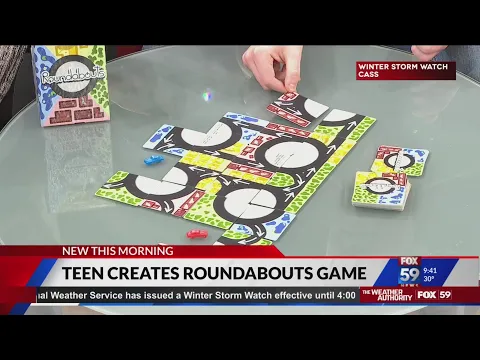 Carmel Freshman Creates 'Roundabouts' Card Game