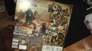 Shadows of Brimstone Trederra and Gencon 2016 Pickup Unboxing