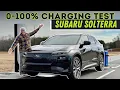 Finally Competitive! New 2026 Subaru Solterra 0-100% DC Fast Charging Analysis