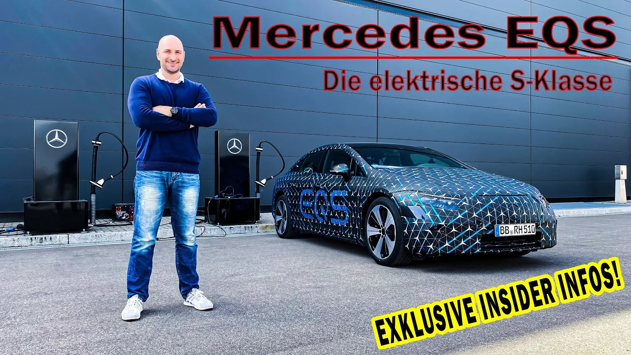 Mercedes EQS: Erste Fahrt vor Weltpremiere mit EUREN Fragen!