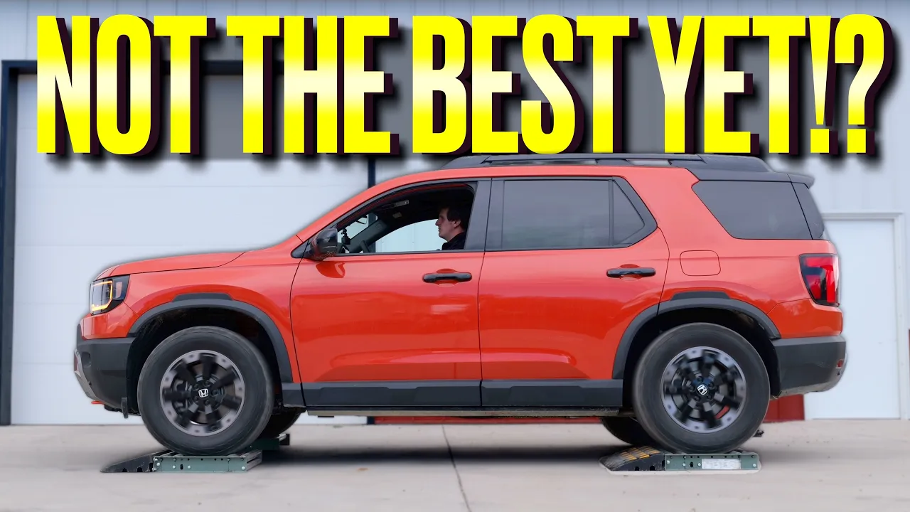 Here's How the New Honda Passport Trailsport Performed on the TFL Slip Test!