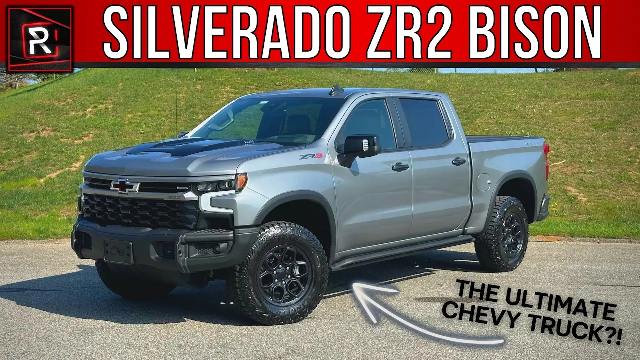 The 2024 Chevrolet Silverado ZR2 Bison Takes GM Closer To The Bonkers Raptor & TRX