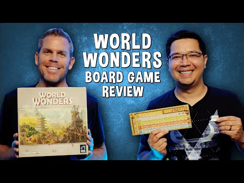 Review of World Wonders - Ancient City Tile Placement Board Game