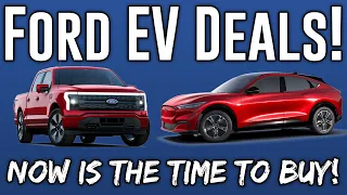Ford drops Mach-E prices and offers deals on the Lightning!!