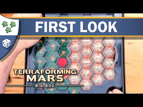 First Look: Terraforming Mars Big Box with 3D tiles