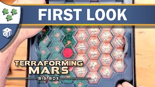 First Look: Terraforming Mars Big Box with 3D tiles