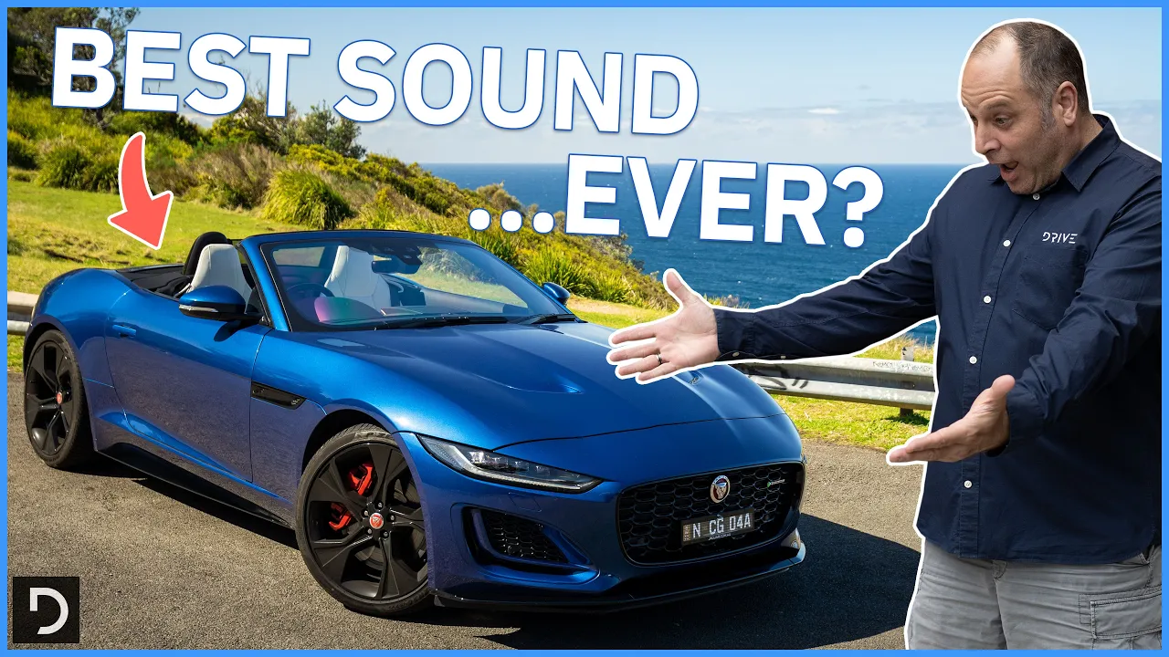 2022 Jaguar F-Type Review | Farewell Of An Icon | Drive.com.au