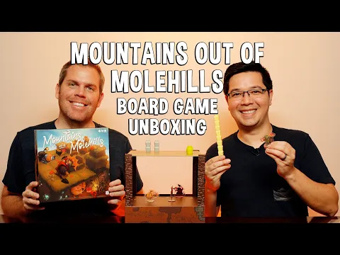 Unboxing Mountains Out of Molehills - The "Mountain Building Moles" Board Game