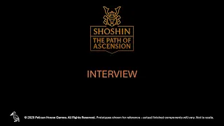 Shoshin: The Path of Ascension | Cozy Media Interview