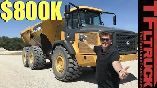 So How Does a $800,000 Truck That Can Haul 91,000 Lbs Drive?