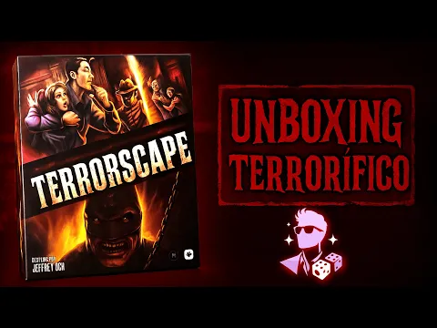 UNBOXING de TERRORSCAPE – Juego de mesa asimétrico muy temático