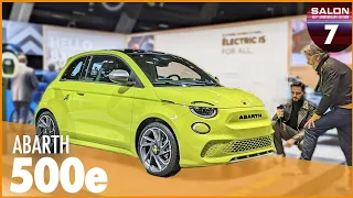 ABARTH 500e 🦂 Une Fiat 500 ÉLECTRIQUE aux hormones ! (Vraiment une ABARTH ?)