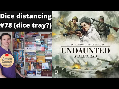 Dice distancing#78 Undaunted series Normandy North Africa Stalingrad Battle of Britain AmassGames 4k