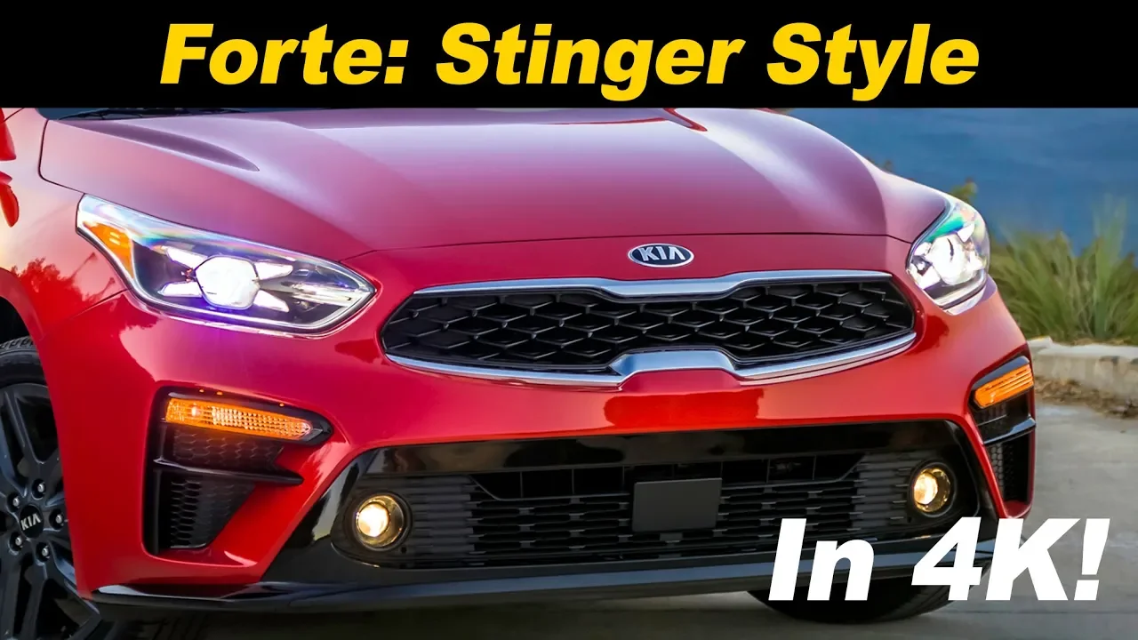 2019 Kia Forte - Is it the Stinger's Mini-Me?