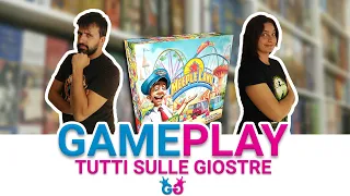 Meeple Land, Partita Completa al gioco da tavolo che ci porta nei parchi divertimenti!