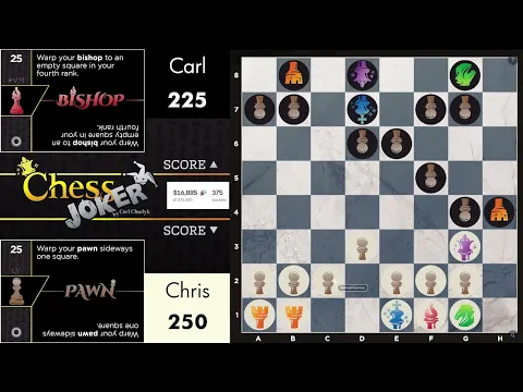 Chess Joker vs Carl Chudyk -- Full games with the designer!