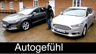 2016 Ford Mondeo/Fusion FULL REVIEW comparison 5door Titanium AWD vs Vignale estate Turnier