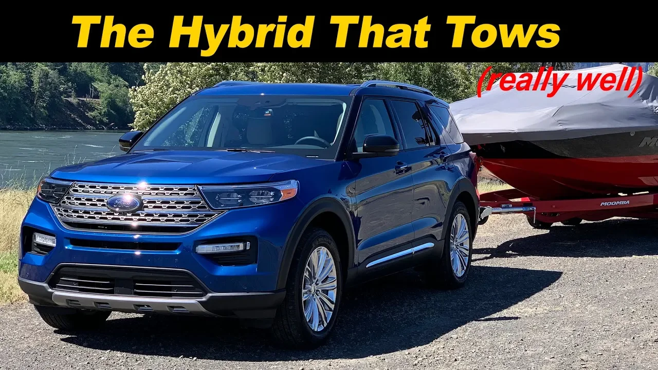 2020 Ford Explorer Hybrid Review | Fuel Sipping Toy Hauler