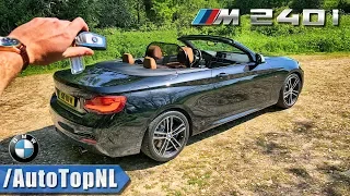 BMW 2 Series 2018 Convertible M240i REVIEW POV Test Drive by AutoTopNL
