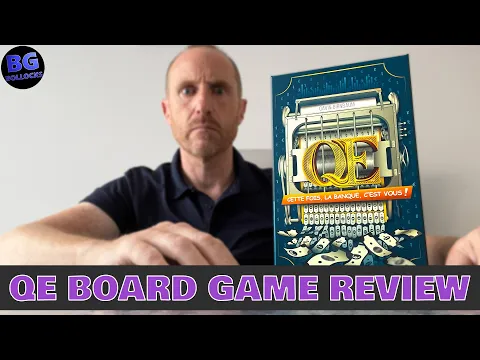 QE Quantitative Easing Board Game Review