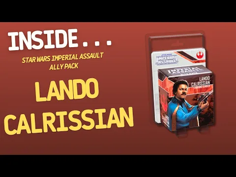 Star Wars Imperial Assault Lando Calrissian Ally Pack | Inside #706