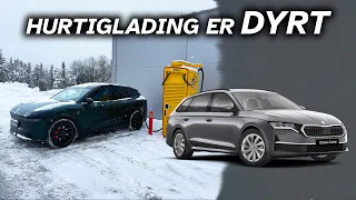 Hva koster 1000 km? Elbil vs. diesel vs. bensin