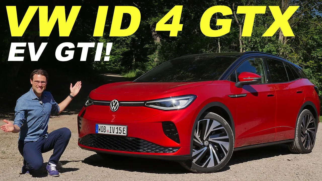 VW ID4 GTX 300 hp AWD REVIEW - the new EV GTI (US: ID.4 Pro S)